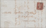 80900 - PL.31 (SK)(SG8) ON COVER. 1843 wrapper (slight soiling) Liv...