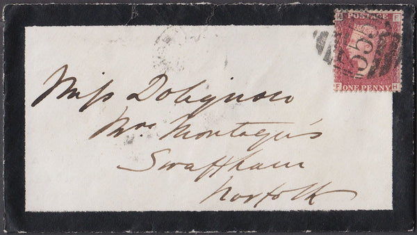 81165 - 1874 OXON/'355' 3VOS NUMERAL OF HENLEY ON THAMES/PL.172(FH)(S...