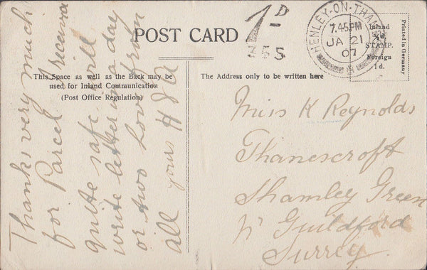81329 - OXFORDSHIRE/UNDERPAID MAIL.
