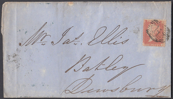 81423 - PL.38(JJ)(SPEC C9). 1857 letter London to Dewsbury...