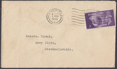 81462 - 1948 MAIL TO CZECHOSLAVAKIA. Envelope from London ...