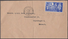 81463 - 1951 MAIL TO DENMARK. Envelope to Copenhagen with ...
