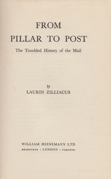 81818 - FROM PILLAR TO POST: THE TROUBLED HISTORY OF THE M...