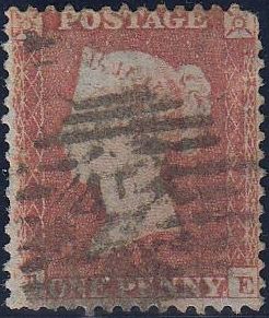 82147 1855 DIE 1D PL.198 S.C.14 (SG22)(TE) USED.