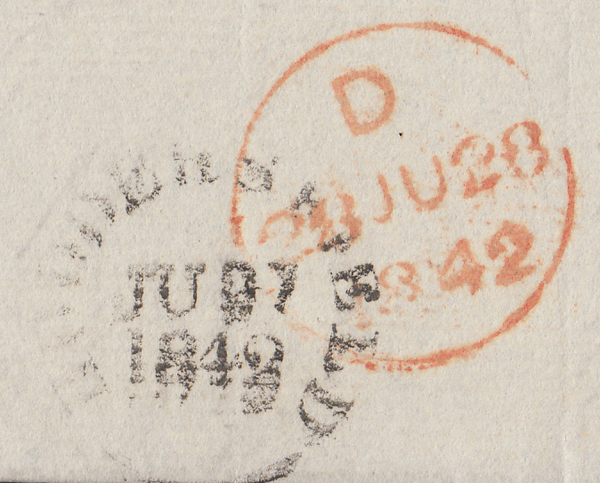 82383 - PL.19 (AI)(SG8)/HUDDERSFIELD MALTESE CROSS. 1842 l...