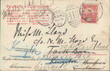 82581 - 1905 UNDERPAID MAIL HUNGARY TO HEREFORD/RE-DIRECTED.