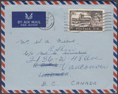 82993 - 1967 envelope London to Canada with 2/6d Castle ca...