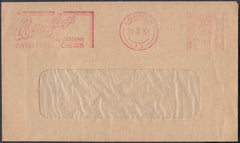 83425 - ADVERTISING. 1951 window envelope from London with...