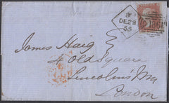 83515 - DUBLIN DIAMOND SPOON  CODE 8 (RA70) ON COVER. 1855 wrapper Dublin