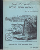 83549 - 'CAMP POSTMARKS OF THE UK' BY R.A. KINGSTON.