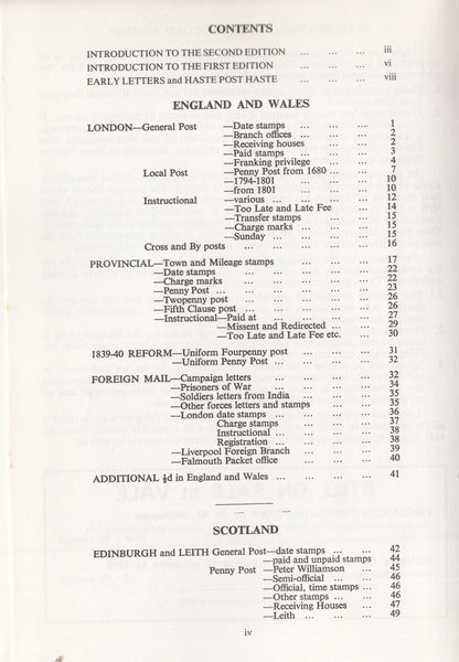 83554 - 'THE POSTAL HISTORY OF GREAT BRITAIN AND IRELAND' BY WILLCOCKS AND JAY (1981).