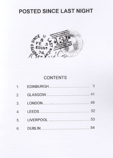 83570 - 'POSTED SINCE LAST NIGHT CANCELS' by Richard Arundel...