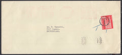83932 - 1967 UNDERPAID MAIL BRISTOL TO SWITZERLAND. Large envelope (229x103) Bristol to Lugano with lightly struc...