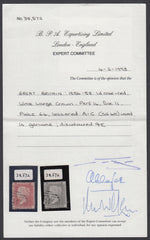 83990 - PL.64 (AC) (SG40). A good used 1860 die II pl.64 letter...