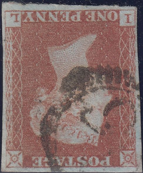 84291 - 1D PL.69 (IL) WATERMARK INVERTED (SG8Wi). A good to f...