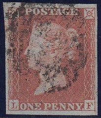 84352 - PL.158 (LF)(SG8). Good used pl.158 lettered LF wit...