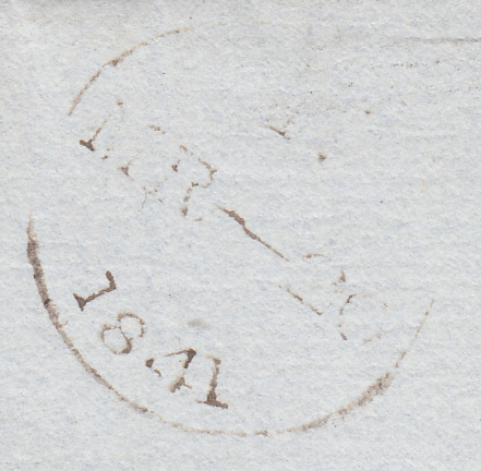84402 - PL.10 (LI)(SG7) ON COVER. 1841 letter London to Henley in A...