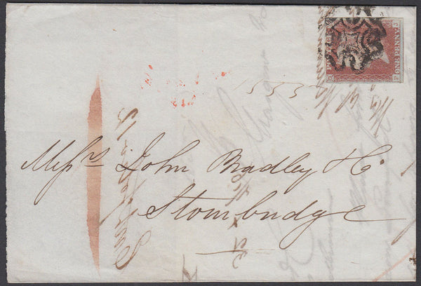 84408 - PL.9 (PJ)(SG7) ON COVER. 1841 large part wrapper (...