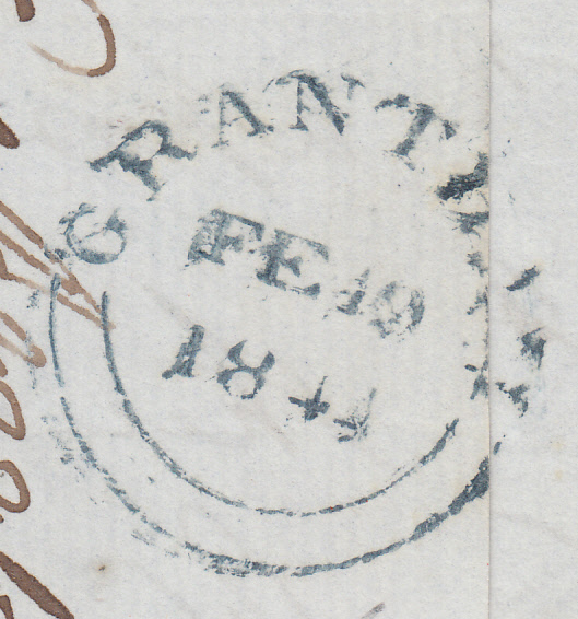 84538 - PL.38(TL)(SG8)/GRANTHAM MALTESE CROSS. 1844 lette...