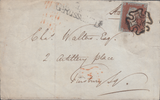 84540 - PL.30(SC)(SG8)/ 1843 LONDON MALTESE CROSS.  Wrapper