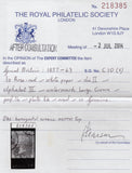 84714 1861 DIE 2 1D PL.64 (SG40)(CI) DATED USED EXAMPLE.