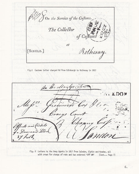 84915 'OFFICIAL FRANKING 1800-1840' BY J.G.S. SCOTT.