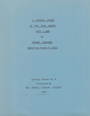 84917 'A GENERAL SURVEY OF THE POST OFFICE 1677-1682' by Thomas Gardiner.