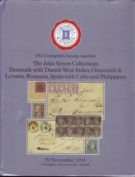 85048 THE JOHN SIMON COLLECTIONS DENMARK WITH DANISH WEST INDIES