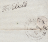 85082 - PL.12 (IJ)(SG8) ON COVER. 1841 letter Norwich to Wymondham...