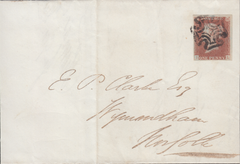 85125 - PL.13 (IL)(SG8) USED ON COVER. 1841 letter to Wymo...
