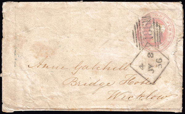 85295 - DUBLIN DIAMOND SPOON CODE 4 (RA66)/1D PINK ENVELOPE.