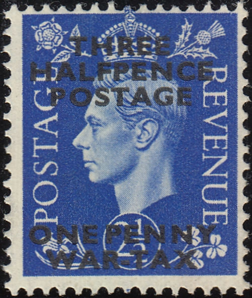 85518 - KING GEORGE VI 'WAR TAX' ESSAY. A very fine og 2½d ultrama...