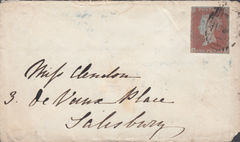 85610 BRISTOL - STAPLETON UDC. 1851 envelope Bristol to ...