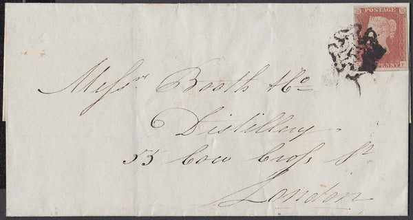 85990 - PL.2(LF)(SG7) ON COVER. 1841 wrapper Norwich to Lo...