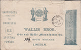 86219 - ADVERTISING/LINCOLNSHIRE. 1890 envelope Lincoln to...