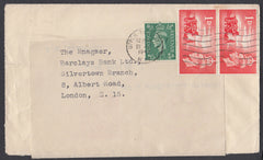 86249 - 1948 envelope (re-used) used locally in London wit...