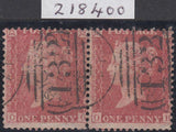 86305 - 1860 DIE 2 PL.64(0G 0H)(SG40 HORIZONTAL PAIR. A good to fine ...
