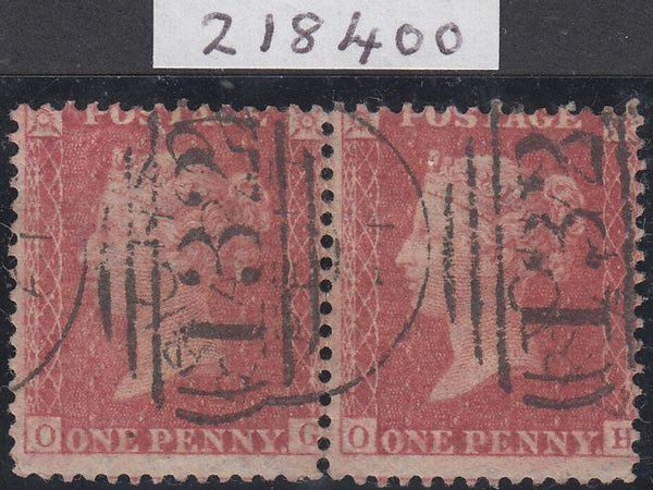 86305 - 1860 DIE 2 PL.64(0G 0H)(SG40 HORIZONTAL PAIR. A good to fine ...