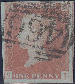 86411 1847 1D PL.76(SG8)(SI).