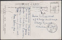 86432 - 1913 UNDERPAID MAIL EASTBOURNE TO LONDON. 1913 post card Eastbourne to London with postage un...
