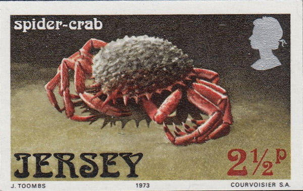86550 - 1973 JERSEY MARINE LIFE IMPERF PLATE PROOFS (SG99-102). A fine unmounted set of four IMPERF PLATE PROOFS of the 1973 Marine Life issue (SG99-102)