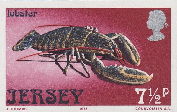 86550 - 1973 JERSEY MARINE LIFE IMPERF PLATE PROOFS (SG99-102). A fine unmounted set of four IMPERF PLATE PROOFS of the 1973 Marine Life issue (SG99-102)
