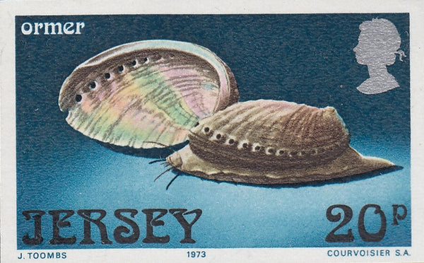 86550 - 1973 JERSEY MARINE LIFE IMPERF PLATE PROOFS (SG99-102). A fine unmounted set of four IMPERF PLATE PROOFS of the 1973 Marine Life issue (SG99-102)