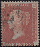 86722 - 1855 DIE 2 PL.1 MATCHED PAIR LETTERED BG BOTH S.C....