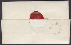86847 - NORFOLK. 1838 entire Coney Weston to Diss dated Oc...