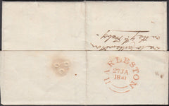 87125 - NORFOLK. 1831 wrapper Harleston to Beccles dated J...