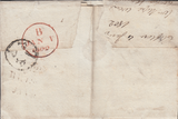 87161 - BRISTOL CIRCULAR '7PPP' PENNY POST HANDSTAMP. 1802 entire Clifton to Haddington redirec...