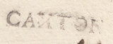 87295 CIRCA 1730 MAIL CAXTON TO CAMBRIDGE WITH 'CAXTON' HAND STAMP (CB61).