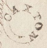 87318 - 1832 CAMBS/'CAXTON' UDC (CB74). Letter Caxton to Hemingford Huntingdonshire dated...