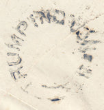 87526 - CAMBS. 1859 envelope (some soiling) Cambridge to K...